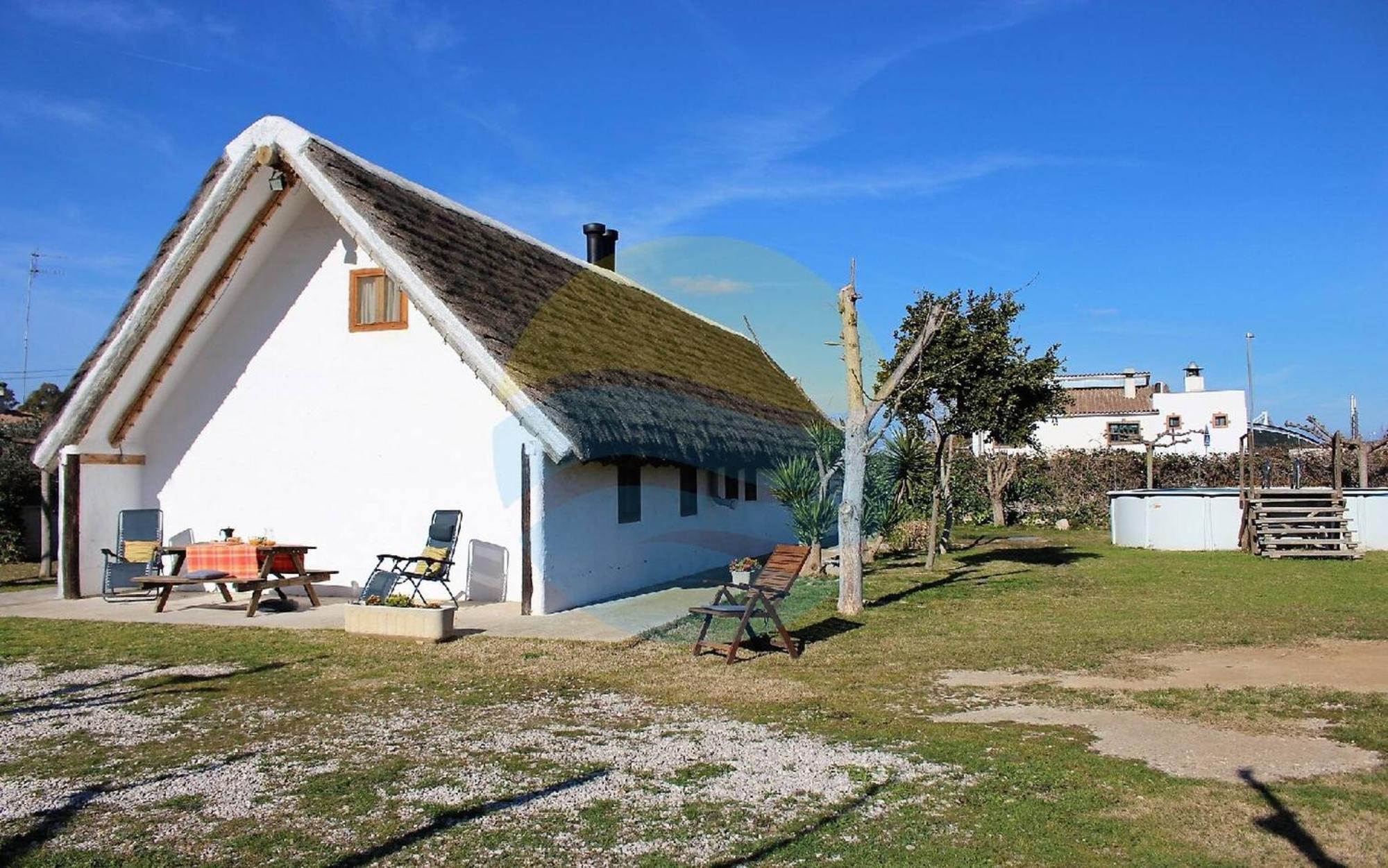 Barraca Tipica Del Delta, Con Piscina, Jardin Y Barbacoa - Deltavacaciones Villa แซนต์ โจเม เดินเวจา ภายนอก รูปภาพ